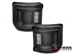 Jeep Gladiator JT Tail Lights - Flush Mount - LED - Smoked Lens